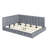 Full Upholstered Daybed/Sofa Bed Frame, Velvet-1797971873