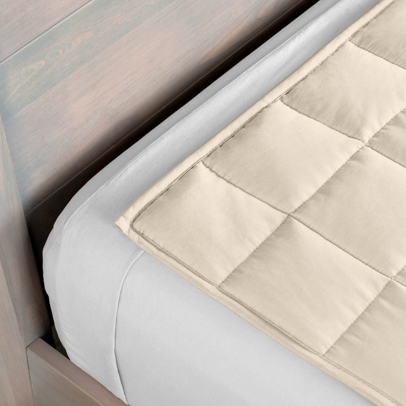 Couverture en coton sergé, l 80 po x L 87 po, 25 lb, Sable