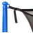 UpperBounce 7.5' Large Trampoline and Enclosure Set Garden Outdoor Trampoline with Safety Net, Mat, Pad