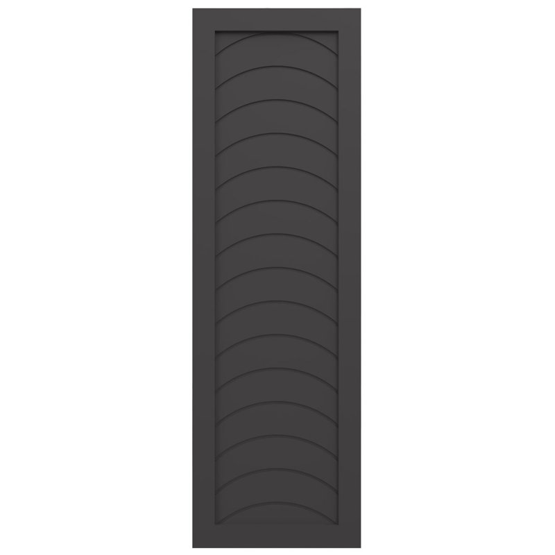 Volets de style moderne EnduraCore Composite Kyoto, Montagne ombrageuse, L 18 po, 70"H