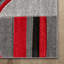 Ruby Geometric Synthetic Area Rug-19791387