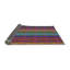 Tapis à motifs vert/jaune/mauve foncé-366786802