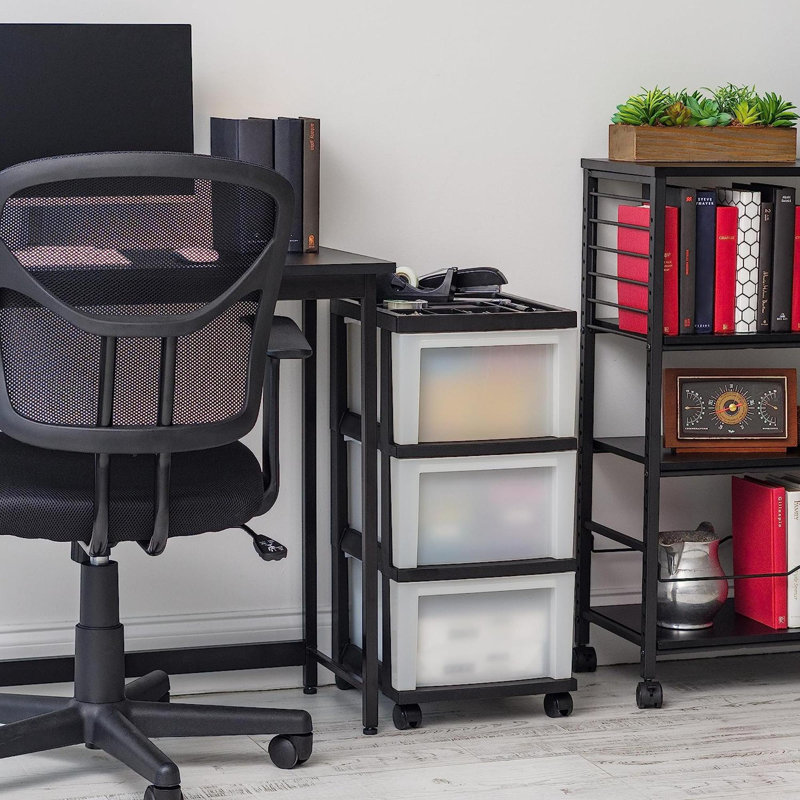 Rebrilliant Pascu 3 Drawer Stackable Drawer | Wayfair