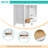 24" Single Bathroom Vanity With Engineered Marble Top-713158294