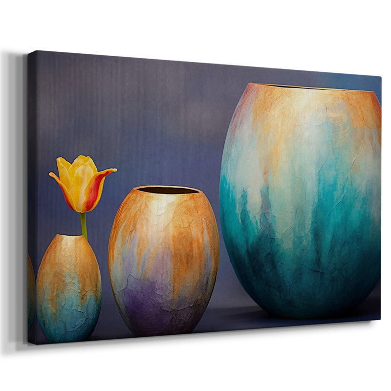 Série florale-Lxxxxi - Cavas enveloppés de galerie, 24 x 36