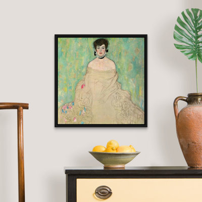 Reproduction d’art sur toile, "portrait d’Amalie Zuckerberg, 1917-1918" par Gustav Klimt