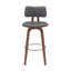 Aylis Swivel Upholstered Counter Stool-1076600500-1076600507-1076600504