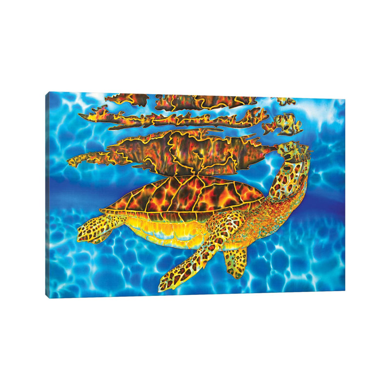 Oasis 1 Piece Wrapped Canvas Wall Art, 30.48 cm H x 45.72 cm W