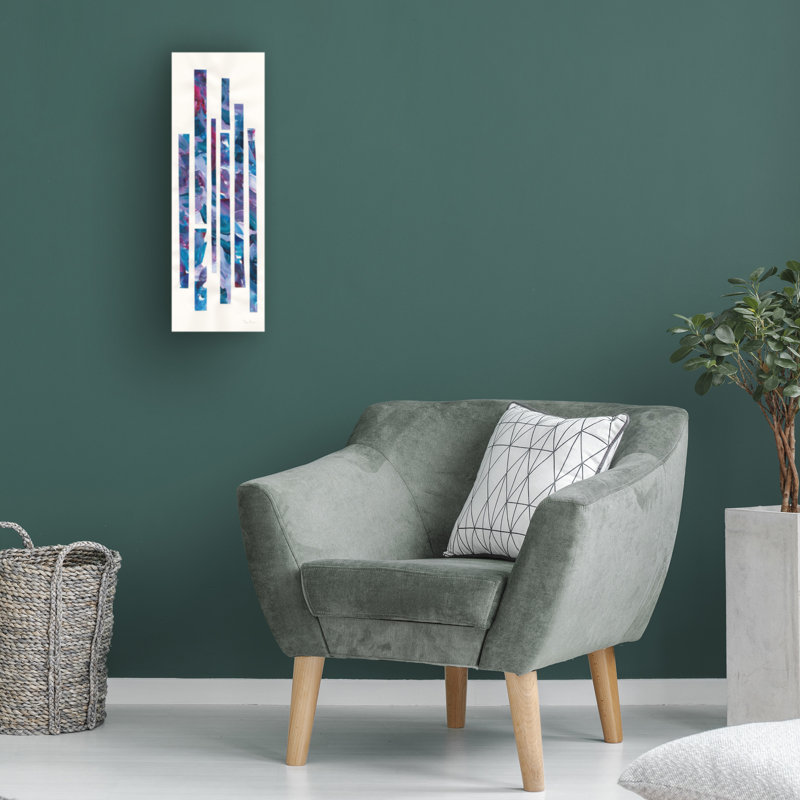 Art sur toile, rubis de Piper Rhue, H 32 po x l 10 po