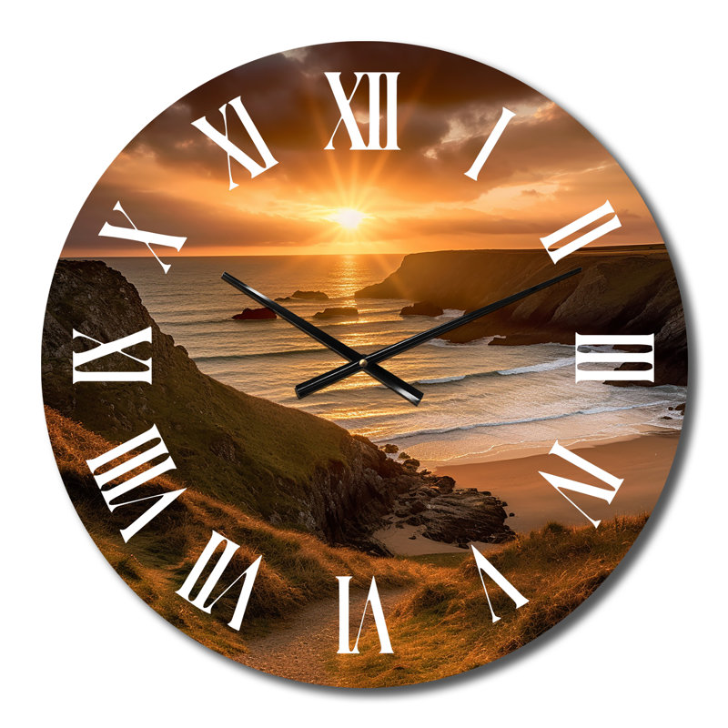 Metal Wall Clock, Medium
