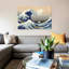 The Great Wave At Kanagawa, 1829 by Katsushika Hokusai - Wrapped Canvas Painting-130020441-130020446
