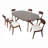 Rozella Solid Wood Dining Table Set-106896888