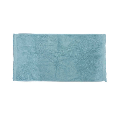 Abdouallah Plush Jacquard Bath Towel