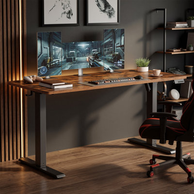 Adjustable Steel Computer Desk