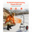 Propane Tank Top Heater with Portable Trolley 15000 BTU Infrared Single