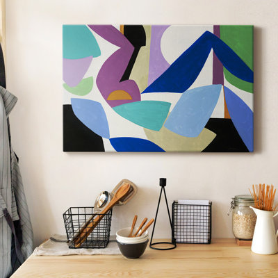 Ode to Matisse I, toile tendue avec châssis de qualité supérieure - prête à être accrochée