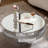 Round Mirrored Coffee Table