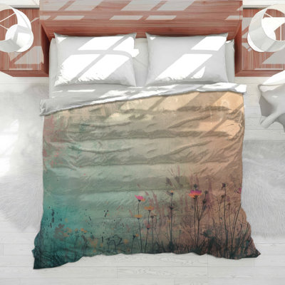 Édredon à fleurs sauvages Boho