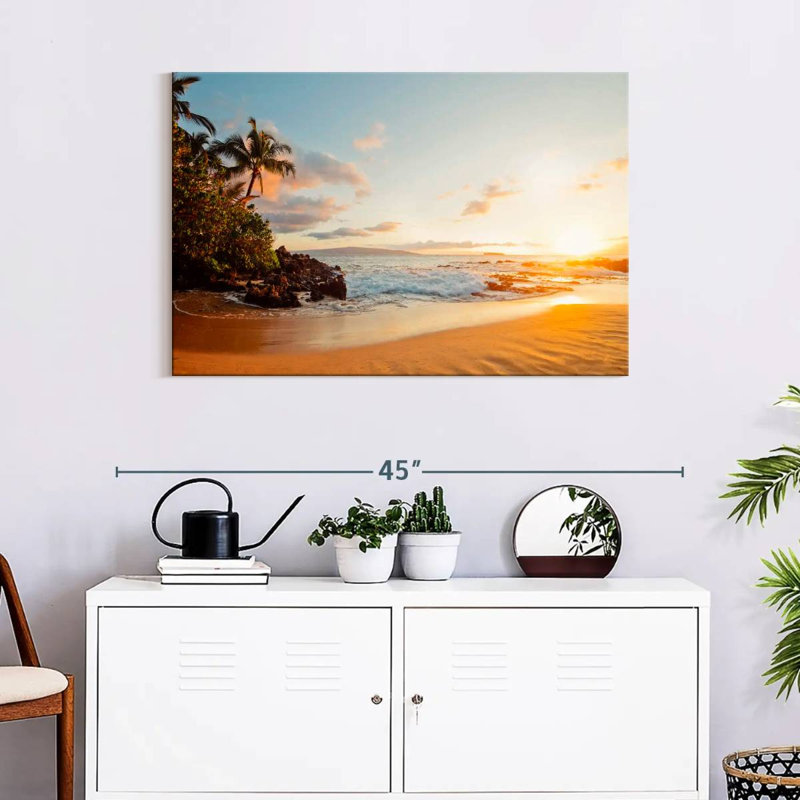 Gillard Tropical Maui Sunset, H 24 po x l 36 po