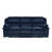 Melita 95" Modern & Contemporary Corduroy Fabric Reclining Sofa with Tab Pull Reclining Motion, Foam Over Pocket Coils & Removable Seat Backs-960347459