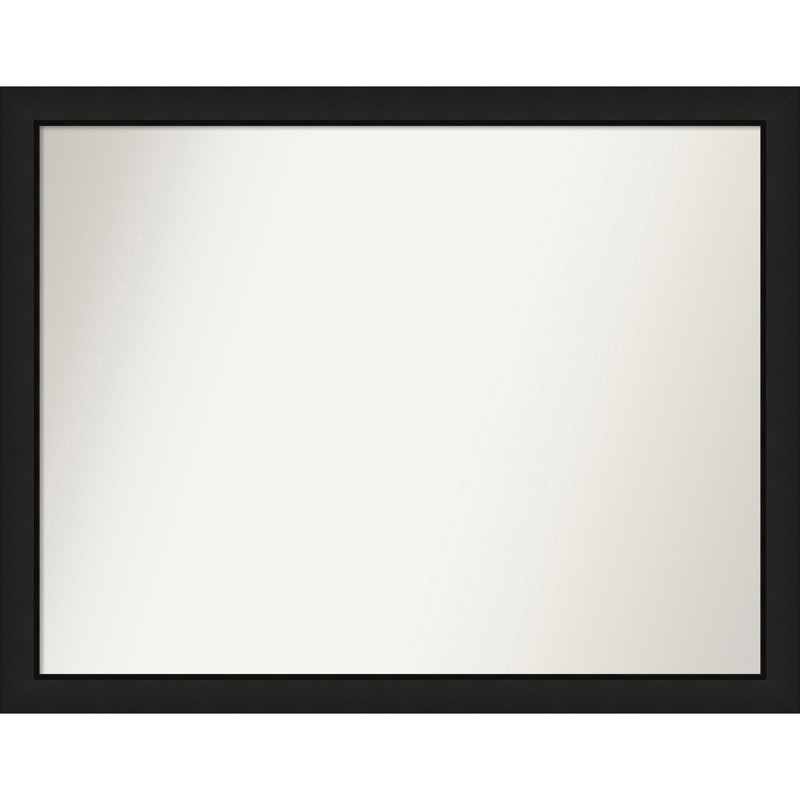 Phil Solid Wood Wall Mirror, Rectangle, 29.25" x 37.25"