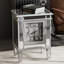 Brompton Glass Top End Table