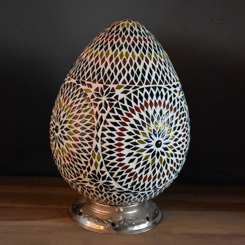 Chesson Metal Table Lamp, Multicolour Turkish