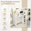 Ebern Designs Small Computer Desk With Storage Modern Writing Desk With Adjustable Shelf-928418402