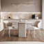 Metal Base Dining Table-771629641