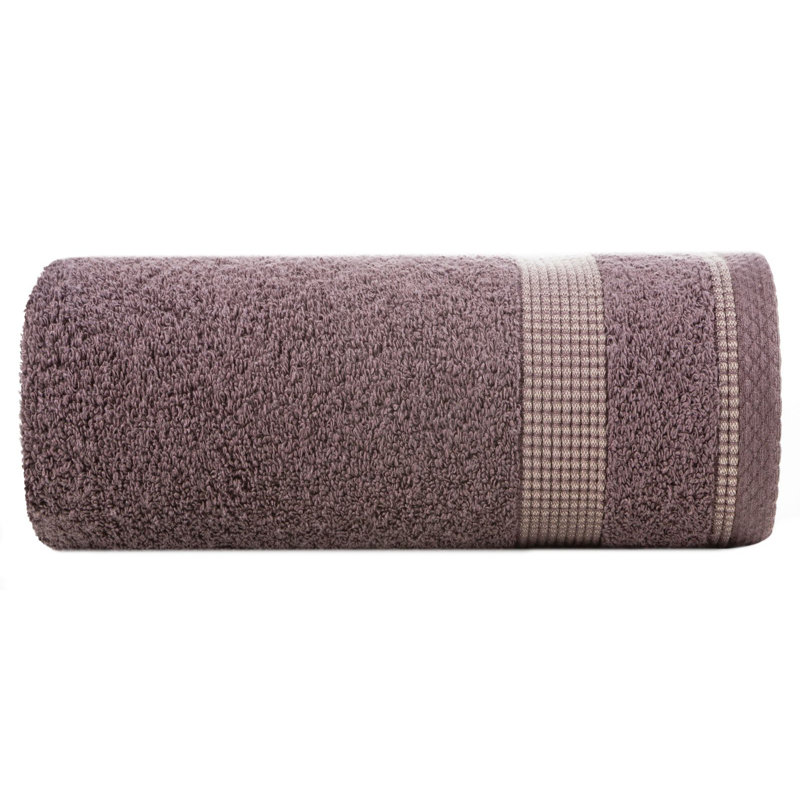 Izeyah Midweight Jacquard Hand Towel, Steel
