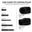 Adjustable 2.5cm Curtain Rod Set-1418454374-1418454371