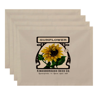 Alberts Polyester Floral Rectangle Placemat