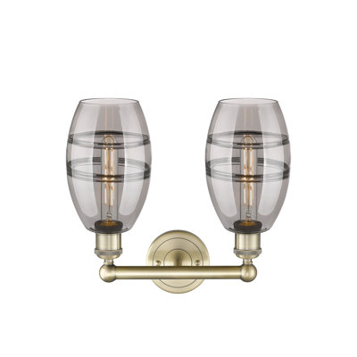 Éclairage pour meuble-lavabo à 2 lumières Kusham