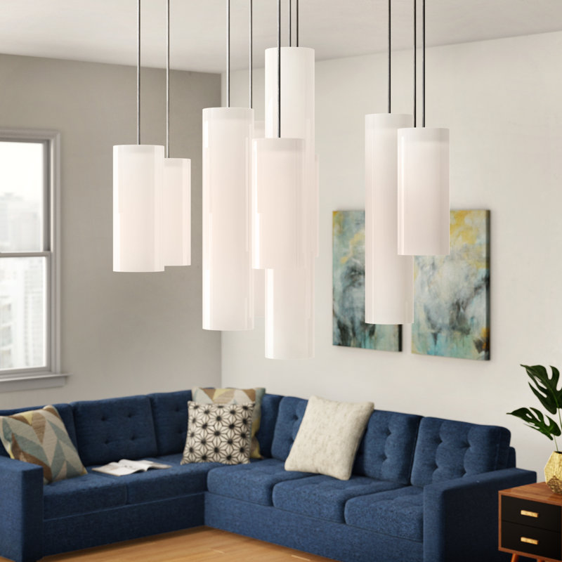 Lustre géométrique à 15 lumières Thistletown