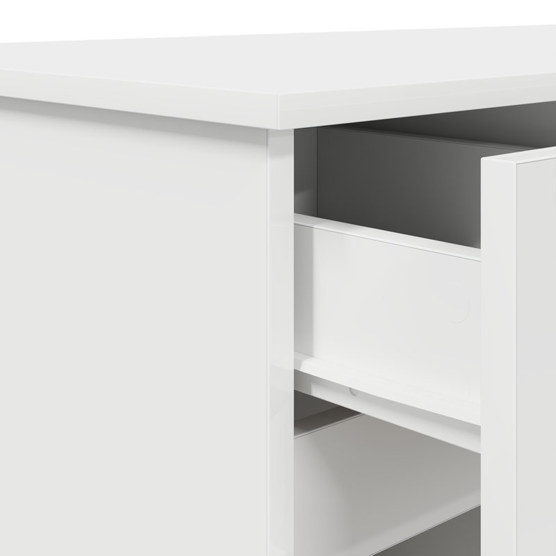 Computer Desk, White