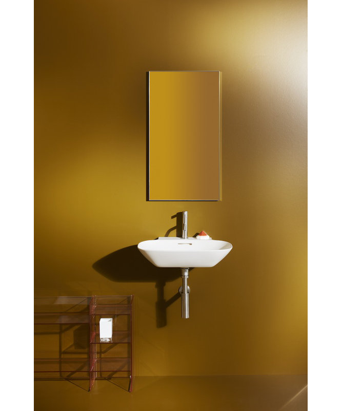 Ino 22.05'' L Bathroom Sink, Single Hole