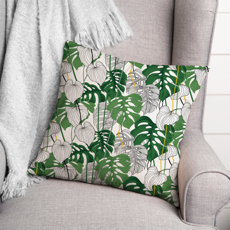  Coussin d'extérieur carré avec rembourrage