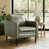 Similicuir vert olive