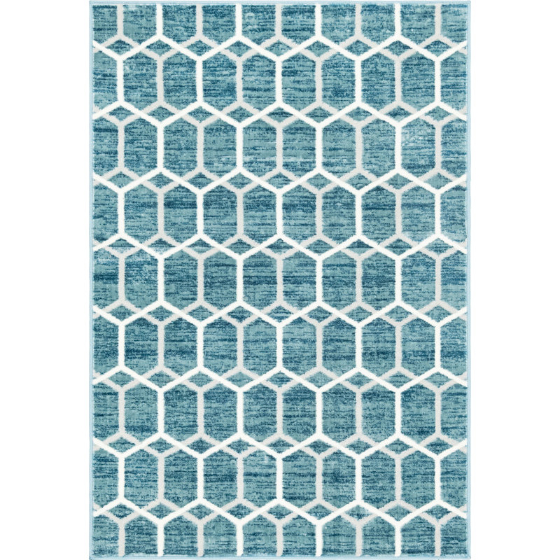 Numa Geometric Indoor Rug, Rectangle 4'1" x 6'1"