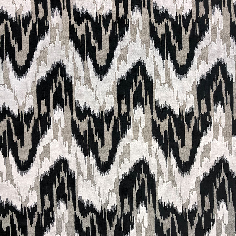 Cut Velvet| Diamo Fabric_DIAMO, Black