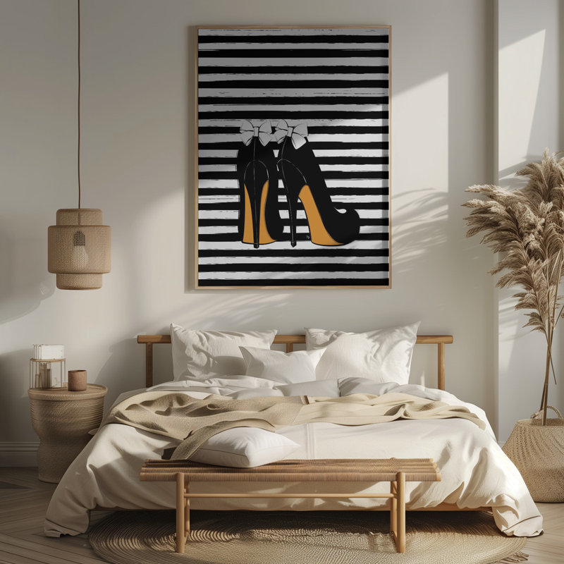 Bow Heels Print by Martina, 40" H x 30" W