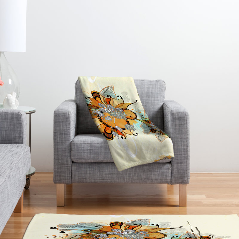 Iveta Abolina Throw Blanket, Small