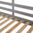 Twin Over Twin Bunk Bed Wood Bed With Roof, Window, Guardrail, Ladder