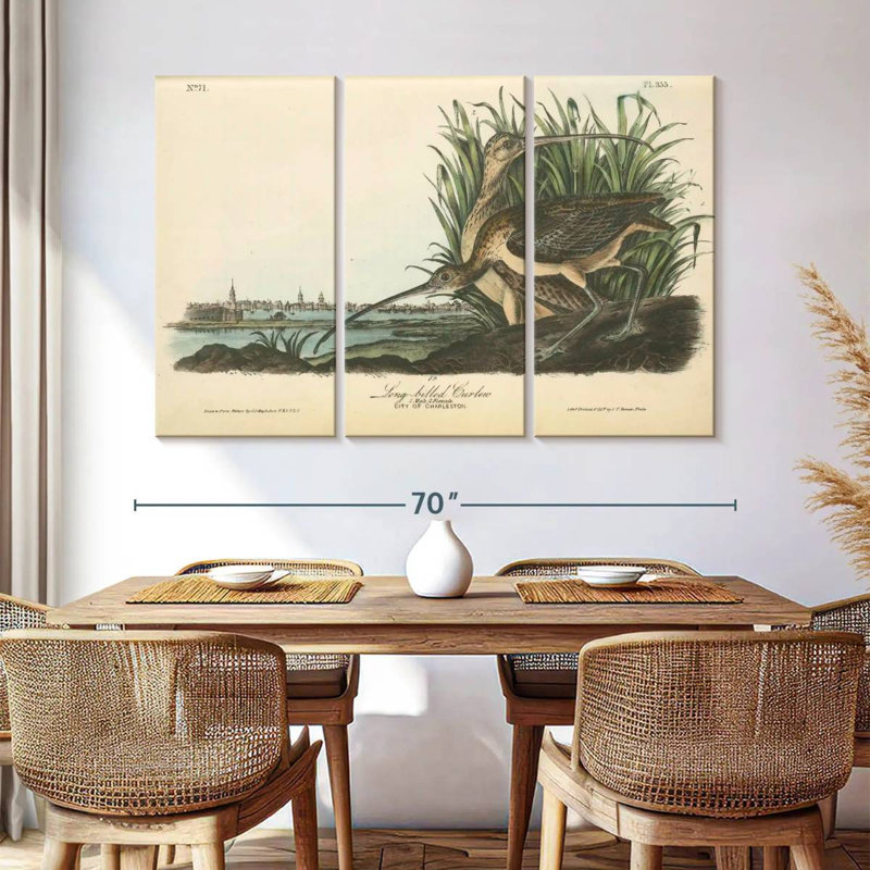 Brampt Long-Billed Curlew, 42" H x 65" W