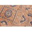 Tapis bleu / brun clair en laine noué à la main de style oriental Paraison 6 pi 4 po x 9 pi 5 po Paraison
