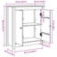 70cm Solid Wood Sideboard