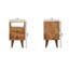 Table de chevet en bois massif Cashala