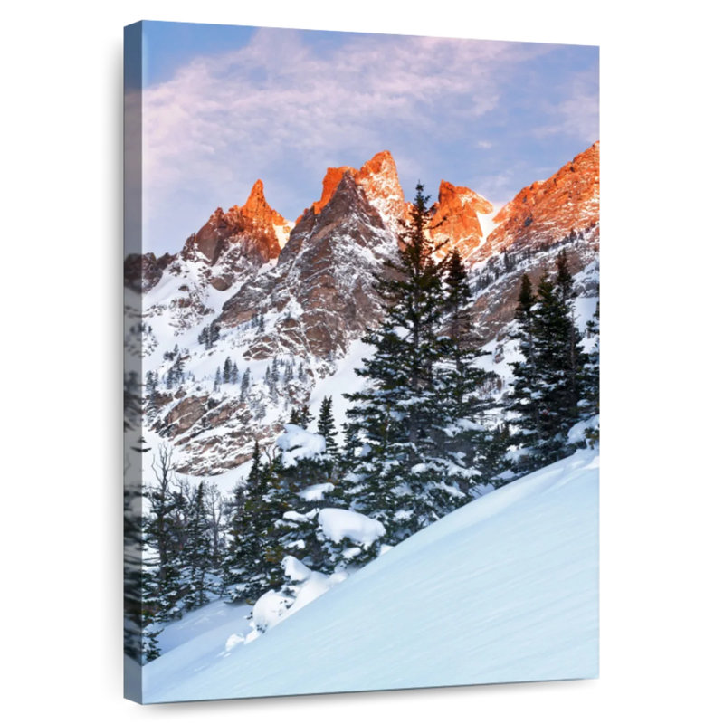 Alvord, parc national des montagnes Rocheuses, hiver, H 45 po x l 30 po