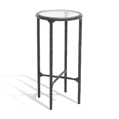 Evelynn 12" Genuine Marble End Table