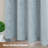 Soft Velvet Embossed Brick Grommet Sliding Patio Door Curtain Panel-2137030281-2137030283